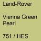 Preview: Land-Rover, Vienna Green Pearl, 751 / HES.